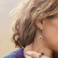 Orecchini Bocciolo di Loto doppi