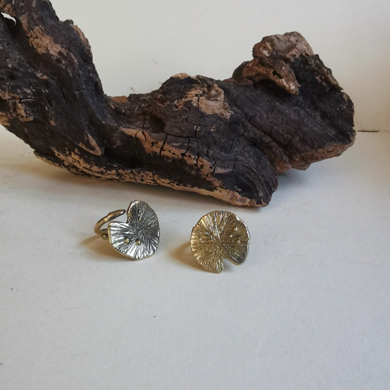 Anello Foglia di Loto