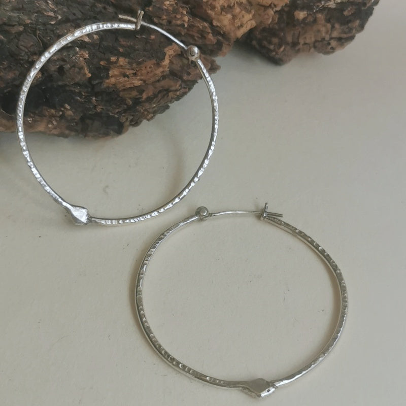 Orecchini creole Uroboro