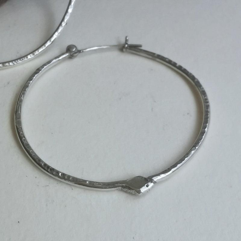 Orecchini creole Uroboro