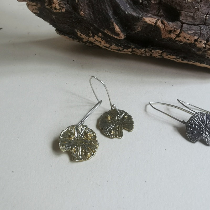Orecchini Foglia di Loto