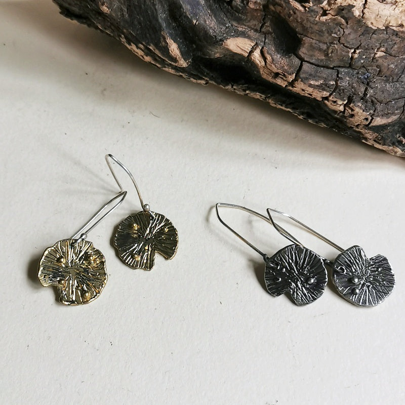 Orecchini Foglia di Loto