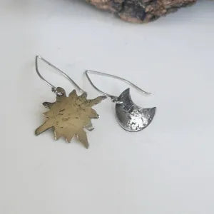 Orecchini Sole Luna